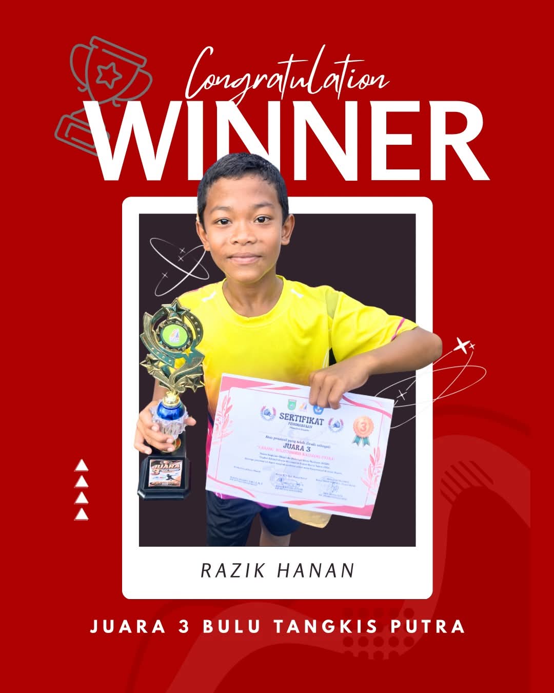 Lomba Bulu Tangkis Putra